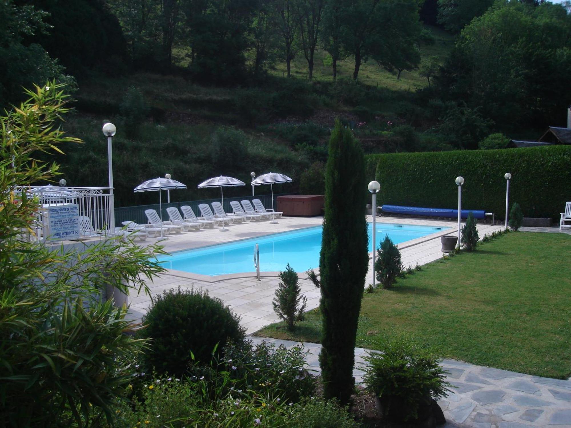 Hotel Beausejour Chaudes-Aigues Dış mekan fotoğraf
